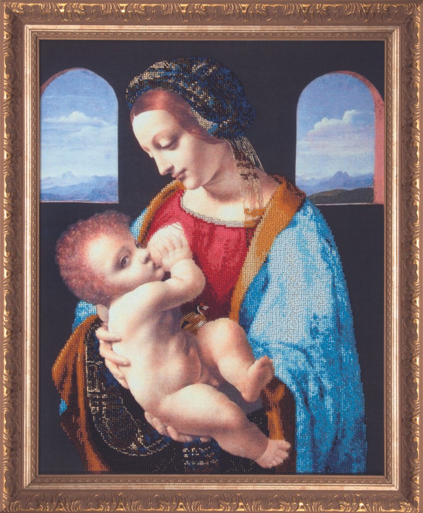 DIY Beadwork kit "Madonna Litta"