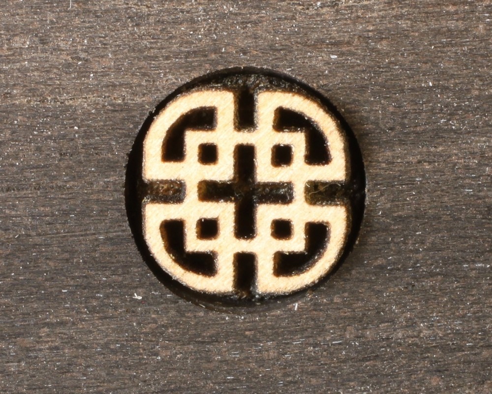 Fretboard Position Markers (10) "Celtic Square"