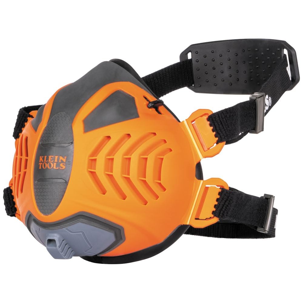 Klein Tools 60552 P100 Half-Mask Respirator w/ Replaceable Filters