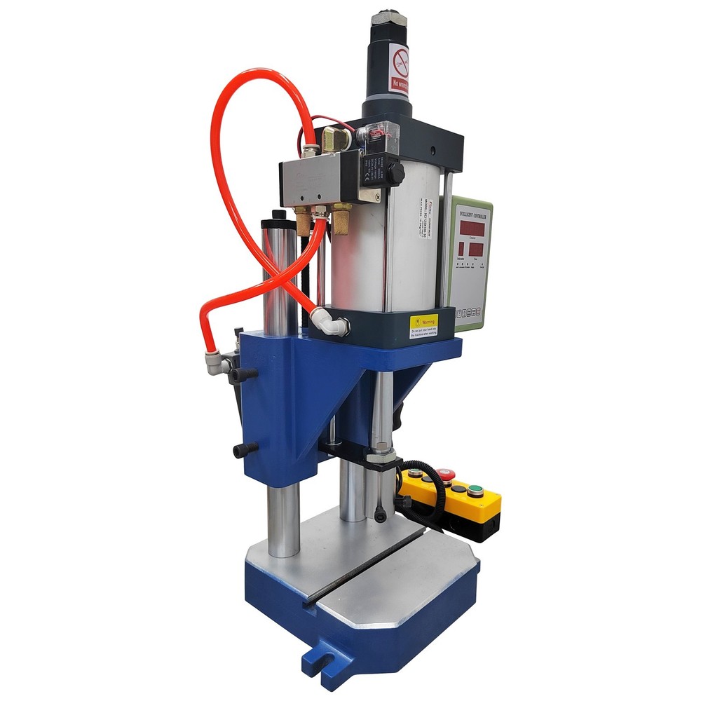 1763lb Pneumatic Punch Press Machine with Controller Dual Column Compressed Air