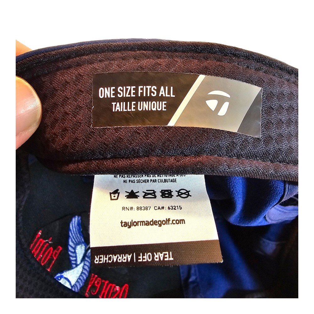 Osprey Point Golf Course Hat Cap TaylorMade Blue Strapback Outdoors Hat