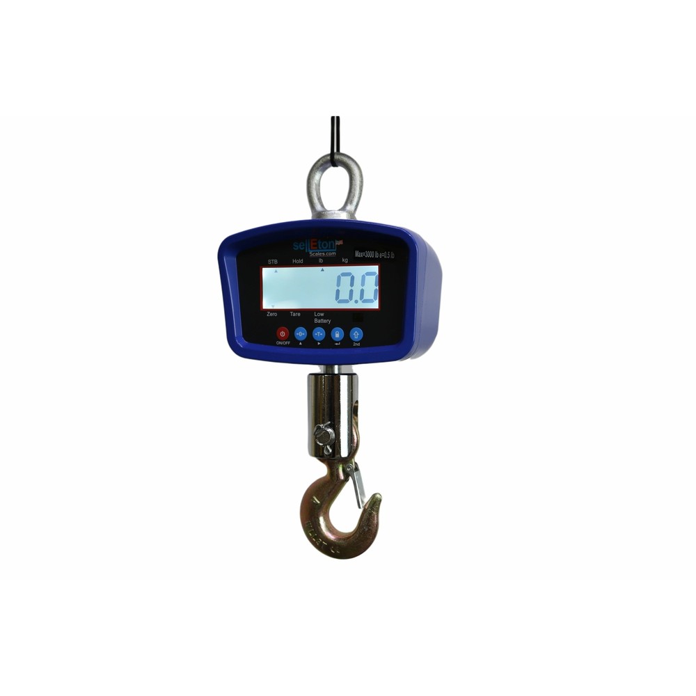 SellEton SL-924 Digital Medium General Purpose Crane Scale 500 lb x 0.1 lb
