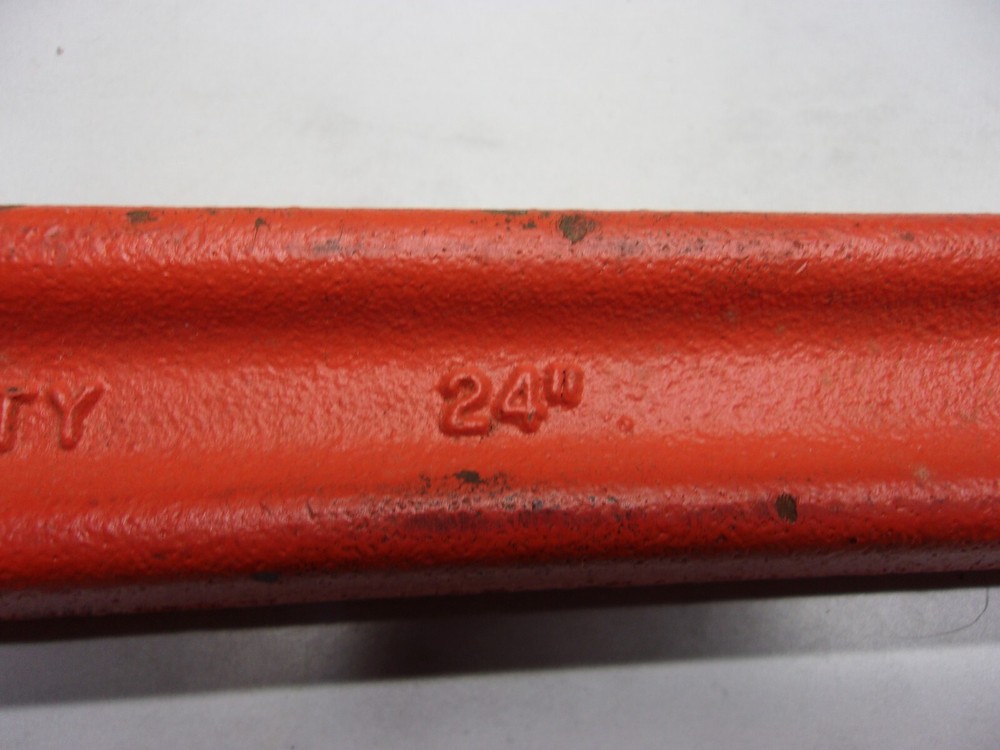 RIDGID 24" HEAVY DUTY PIPE WRENCH, 0646A