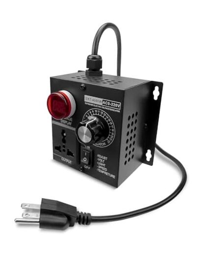 Variable Speed Controller for Router Fan Electric Motor SCR Voltage Controller