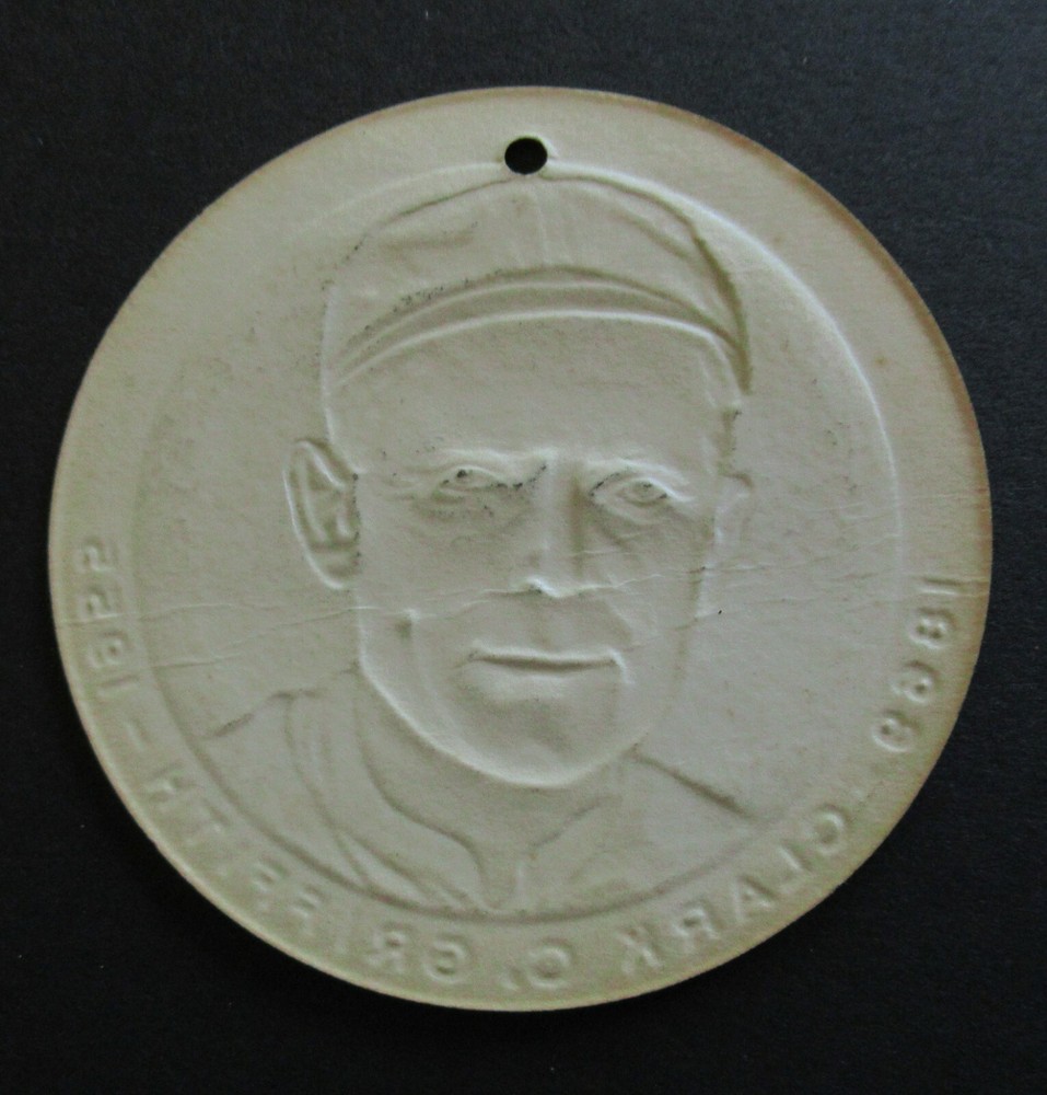 Clark Griffith Day Dinner Baseball Program, With Leather Pages, Hasley Hall