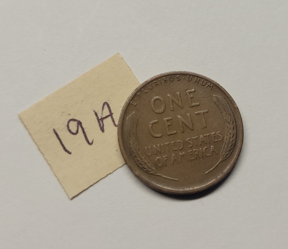 1941 LINCOLN PENNY ERROR ( grease strike 1 )19A