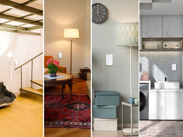 Wireless Light Switch Remote Control for Pull Chain Lamps No Wiring Needed