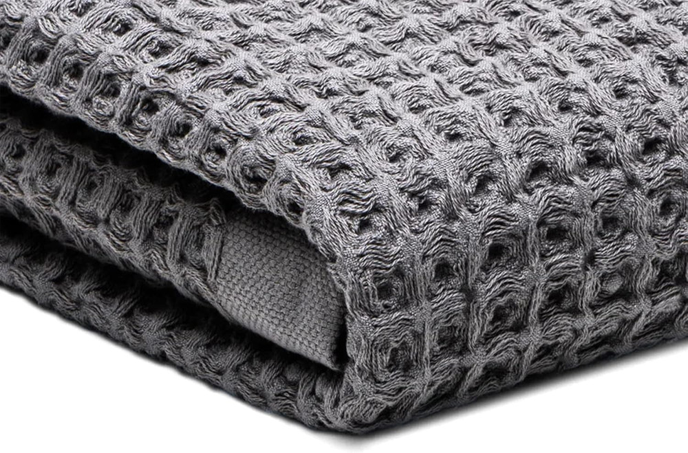 Sutera Silverthread Bath Towel Grey 31"x57"