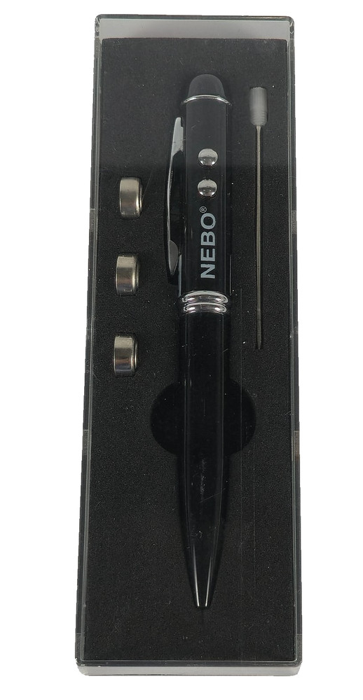 NEBO Ink Writing Pen Light Laser Pointer Flashlight