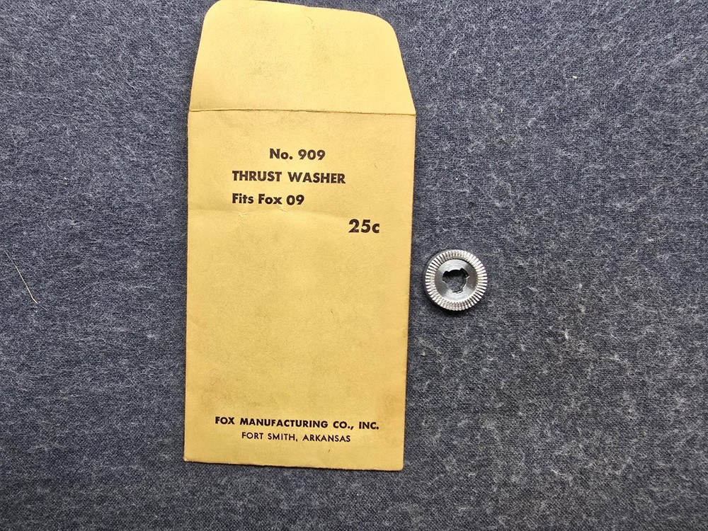 Fox 09 Model Airplane Engine Part - Prop Thrust Washer