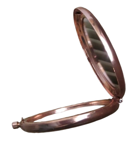 I Survived My Daughters Wedding Copper/Rose Gold 2 Mirror Compact w/Case