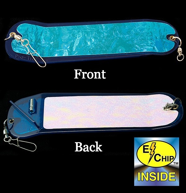 PRO-TROLL ProChip 8" #743 Blue Bubble Flasher - New