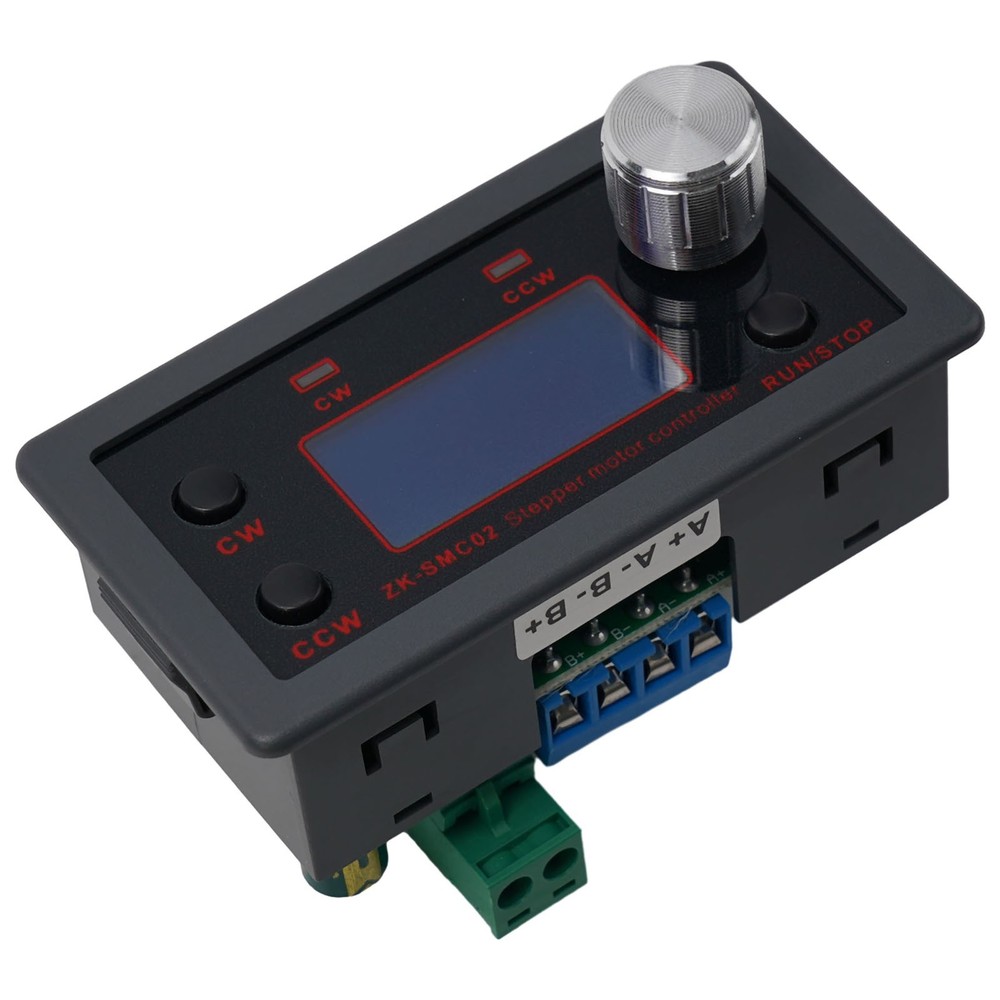 Compact Stepper Motor Control Module LCD Screen Precise Motion Control