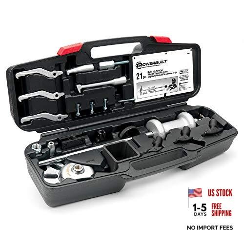 Master Axle Puller Tool Set, Remove Car Front and Rear, Bearings and 21 Piece