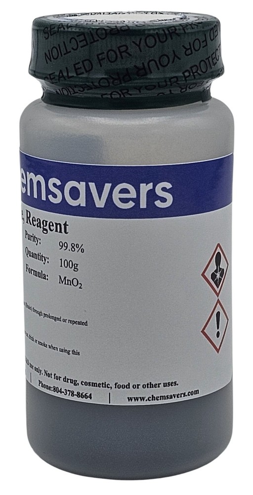 Manganese Dioxide, Reagent, 99.8%, 100g