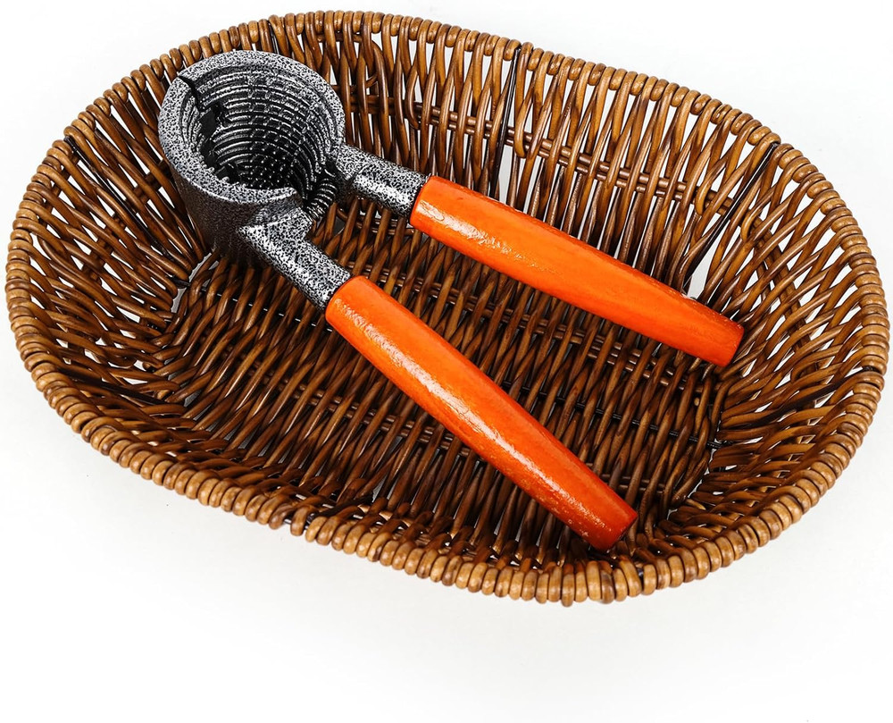 Nutcracker with Basket Pecan Cracker Walnut Cracker Nut Cracker Tool with Basket