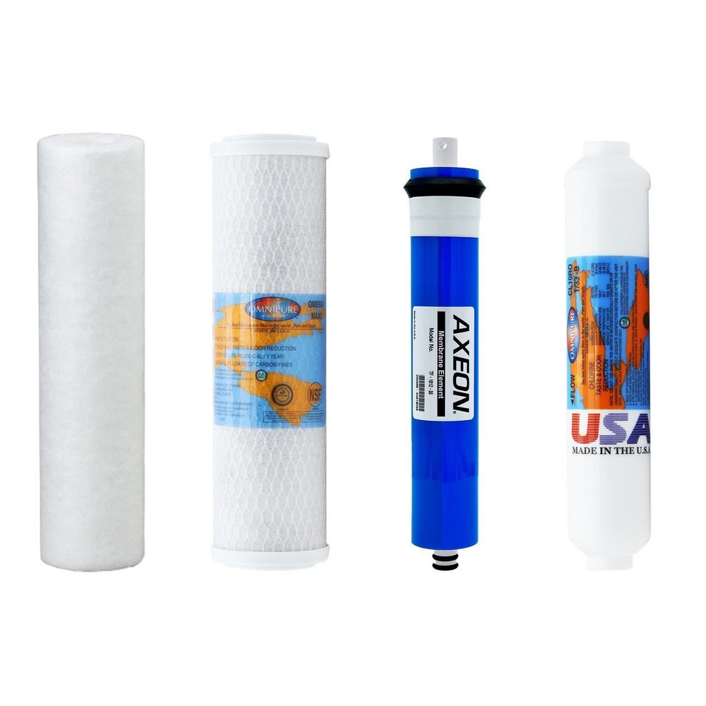 Vertex PT-3.2 RO Filter Replacement Kit with Membrane