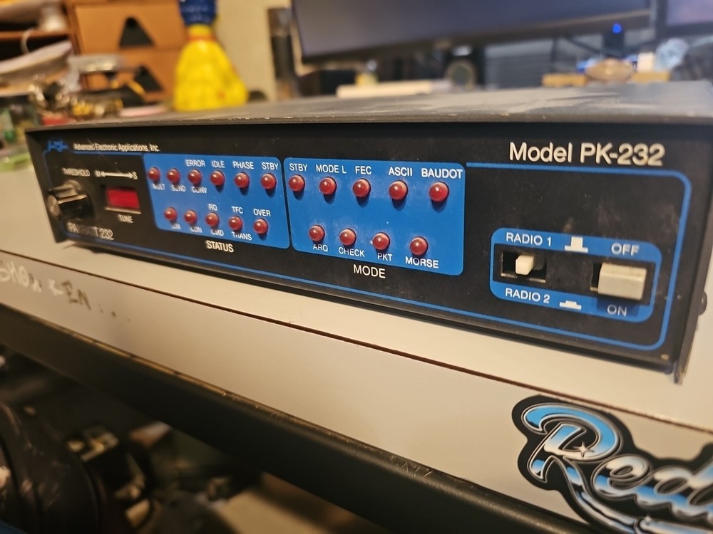 AEA Pakratt PK-232 Multi-Mode Data CONTROLLER Untested
