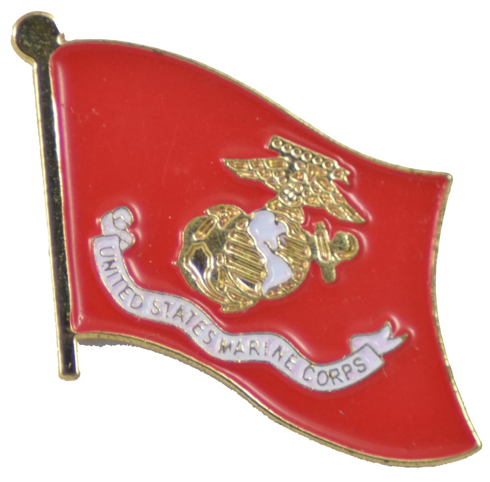 USMC Flag Pin