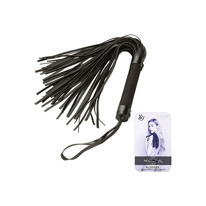 CalExotics Nocturnal Collection Flogger Black