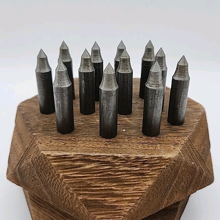 5/16" Glue On Field Points, Dozen Packs.  100 grains