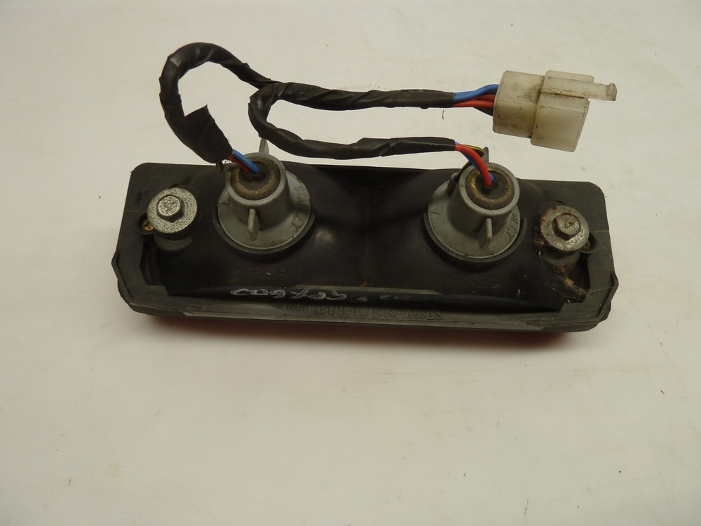 Kawasaki GPX600 rear light unit.
