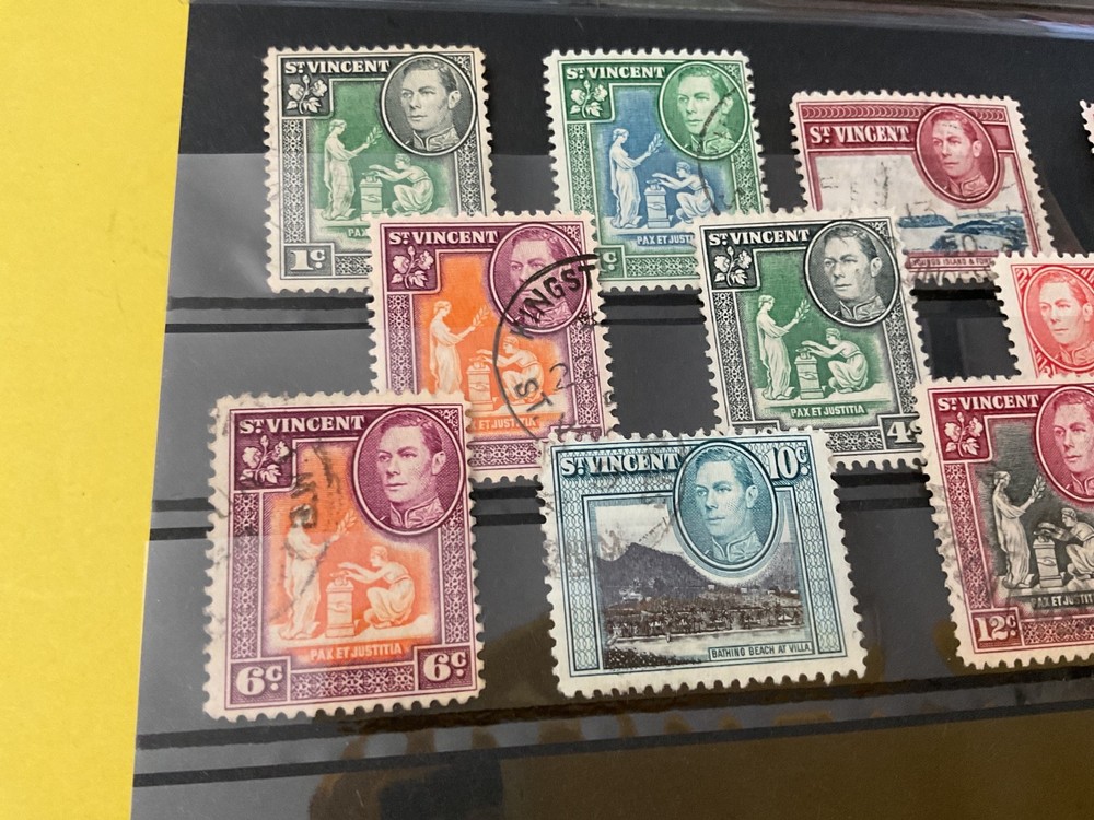 St Vincent used stamps B1017