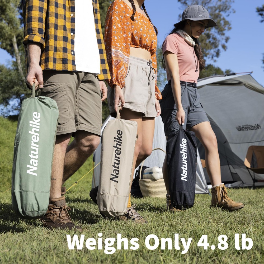 Ultralight Camping Cot, Easy to Assemble Folding Tent Cot, Compact & Protable...