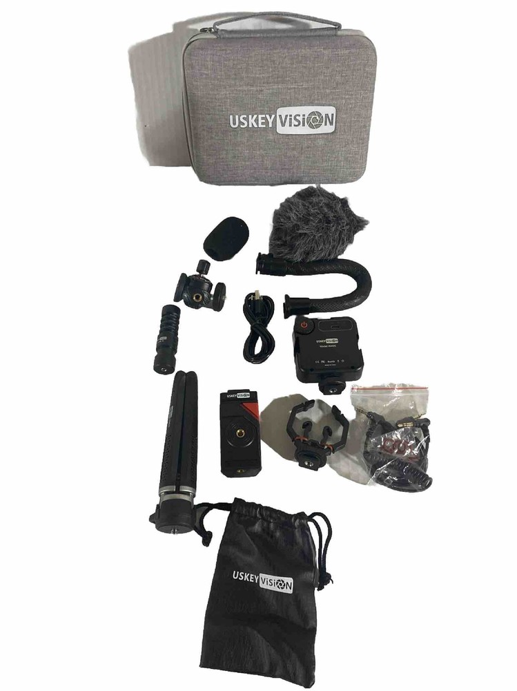 Uskey Vision Smartphone Microphone Kit For Blog