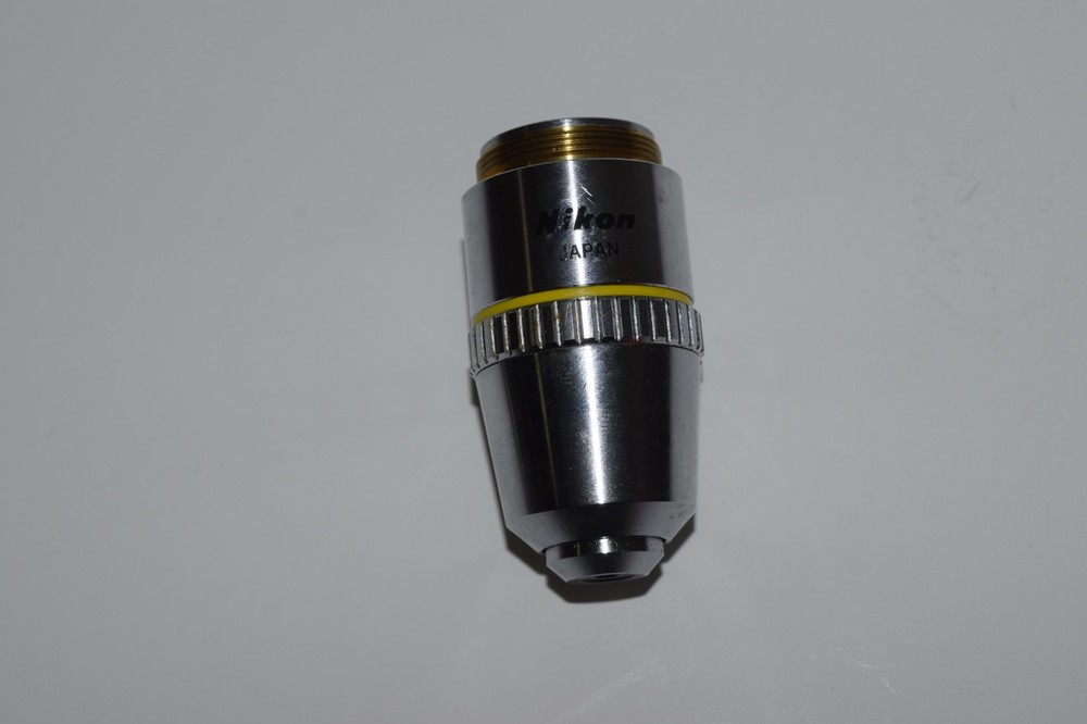 JM NIKON E PLAN 10/0.25 160/- MICROSCOPE OBJECTIVE (KLT9)