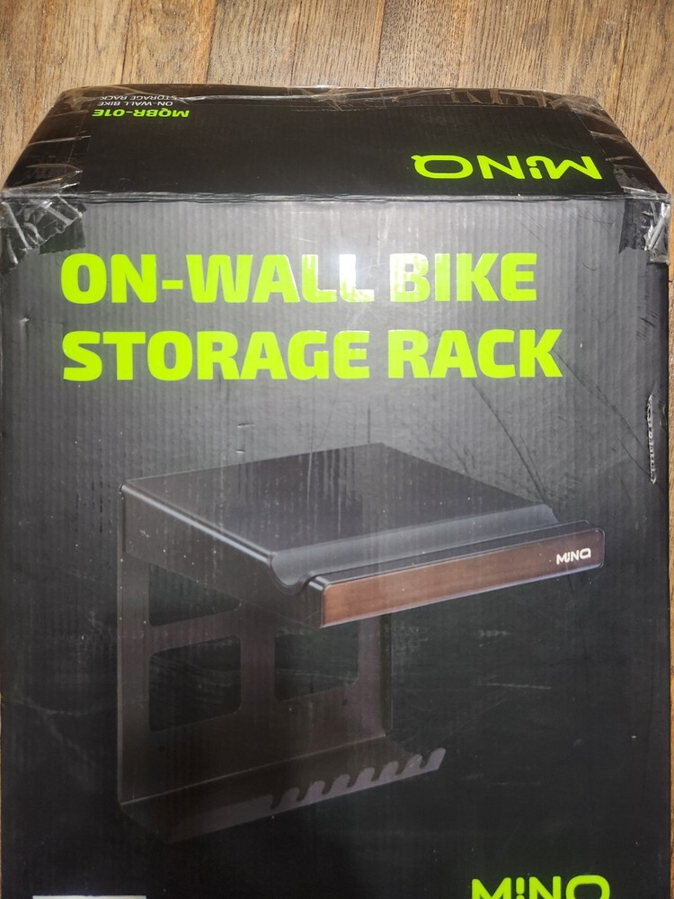 MINQ Wall Mount Bicycle Storage Rack New Open Box