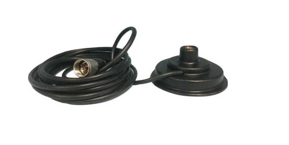 Workman PM3B 3" Magnet Antenna Mount with 3/8" x 24 Thread