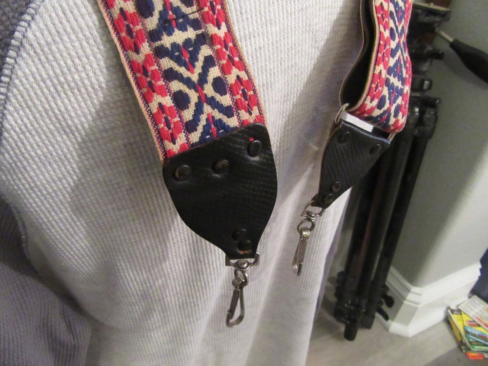 Nice Used Hippie Camera Strap Looks Nice Good Stitching Etc.
