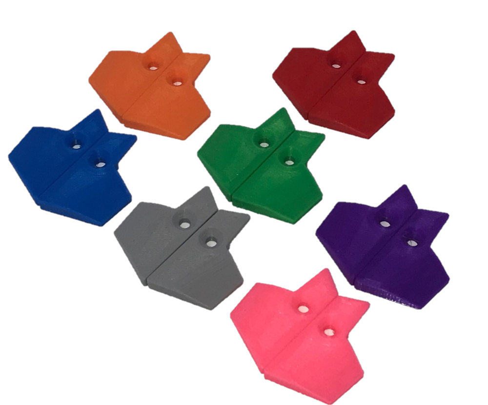 Super Stanchy Customs SSC Etha 2 / Emek Eye Covers - Red