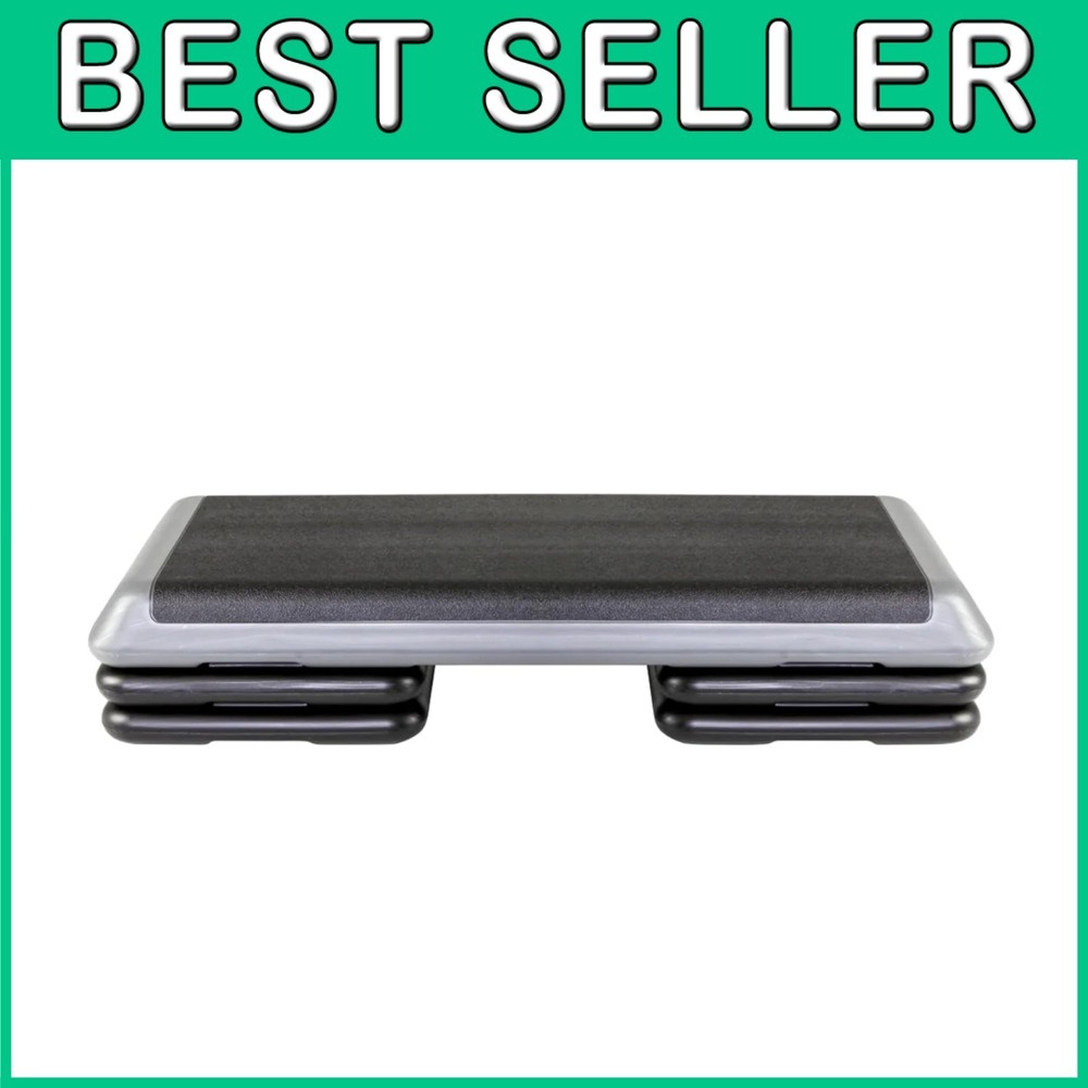 Home Exercise Step Platform with Stackable Risers