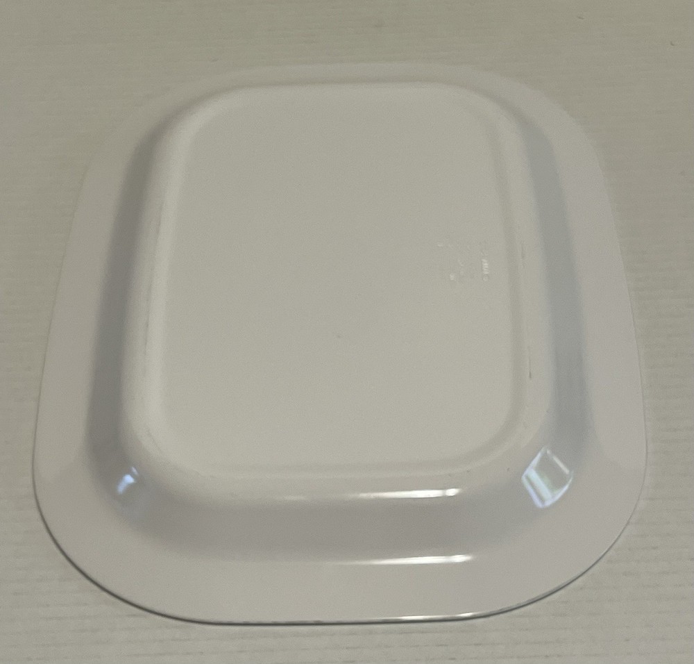 Corning Vineyard H 15” Rectangular Serving Platter 15" x 11.75” White Made USA
