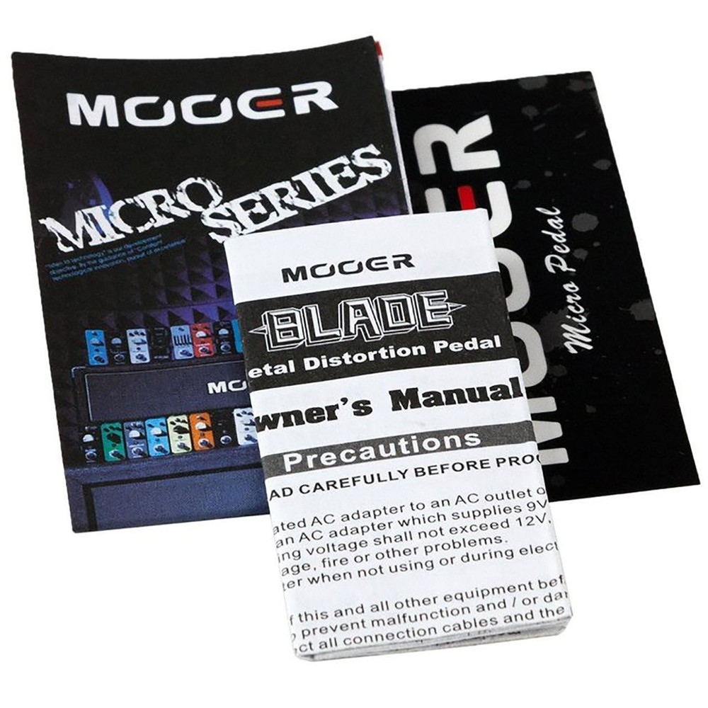 Mooer MMD1 Blade Micro Metal Distortion Guitar Effects Pedal