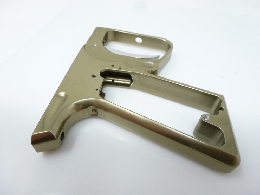 NICE SMART PARTS SHOCKER SFT NERVE TRIGGER FRAME GLOSS OLIVE GREAT CUSTOM BUILD