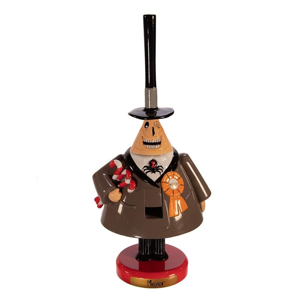 Kurt S. Adler Kurt Adler 6-Inch Nightmare Before Christmas Mayor Nutcracker, ...