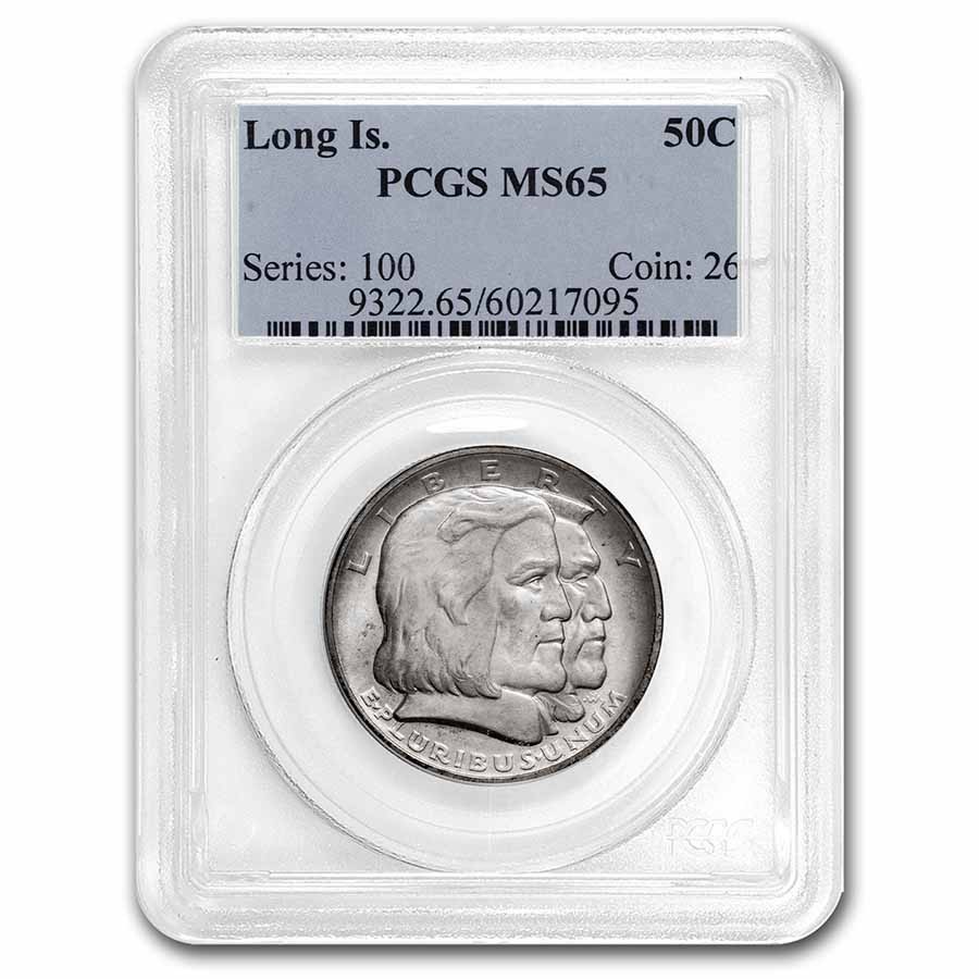 1936 Long Island Tercentenary Half Dollar MS-65 PCGS