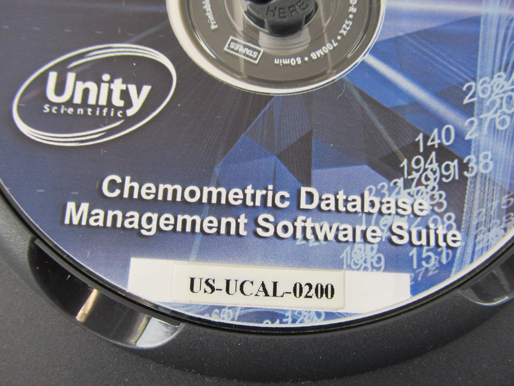 Unity Scientific UniStar Chemometric Database Management Software Suite