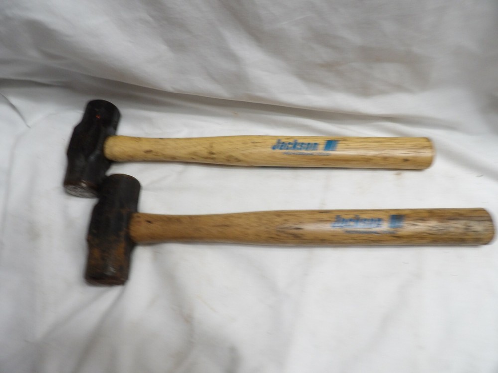 Pair of Jackson 2 lb Shop Sledge Hammers