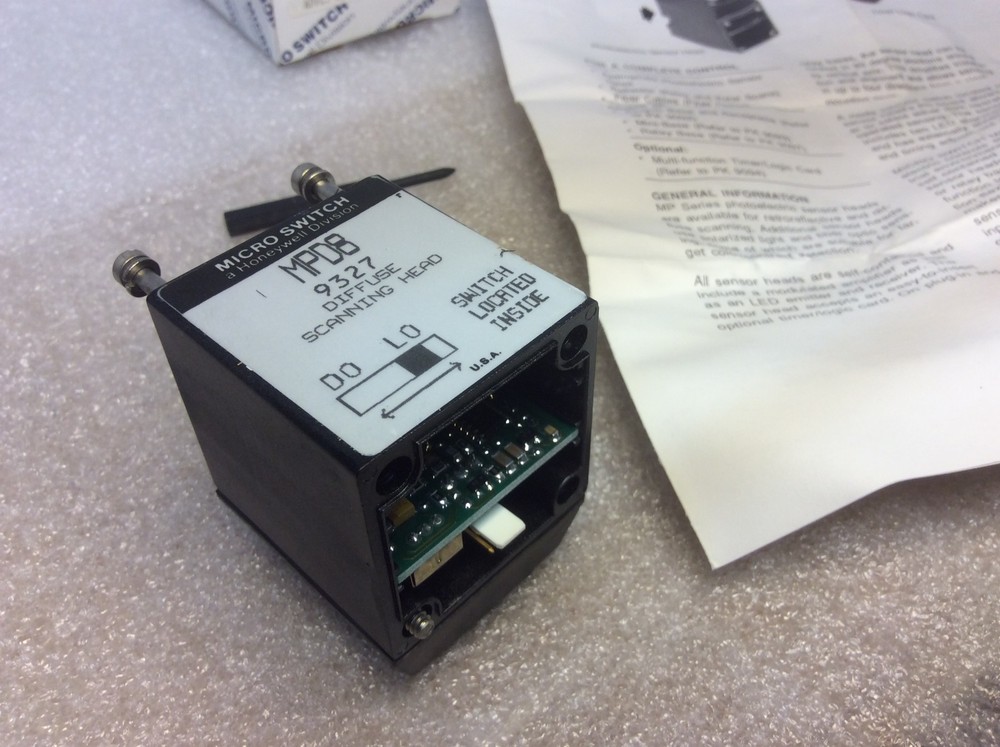 MICRO SWITCH MPD8 DIFFUSE SCANNING HEAD SWITCH KIT RARE NEW $139