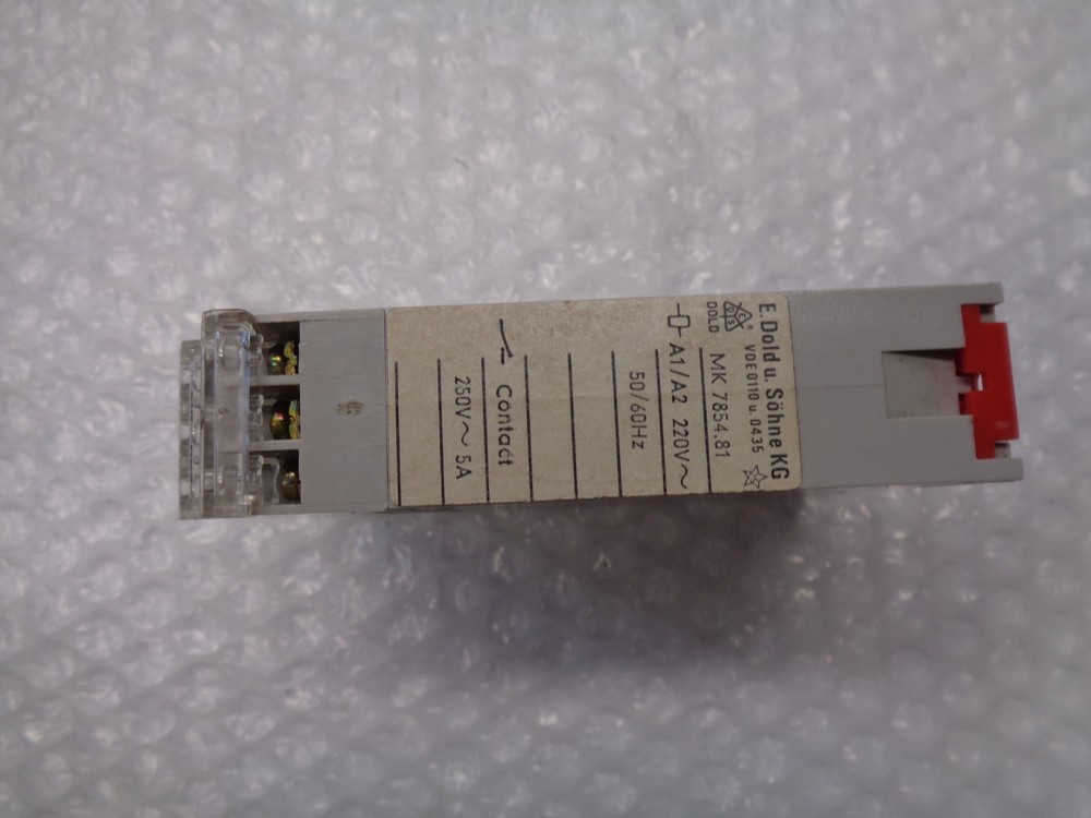 E. DOLD MK7854.81 CONTROL MODULE UNMP