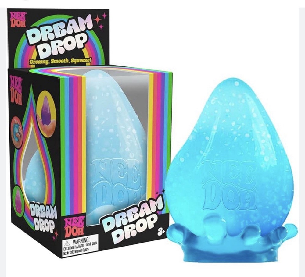 NeeDoh DREAM DROP (Blue) Squishy Toy NEW IN BOX