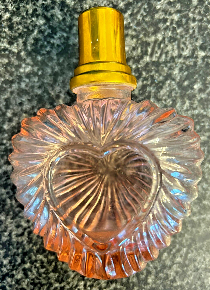 Pink Heart Perfume Base Jar for Atomizer