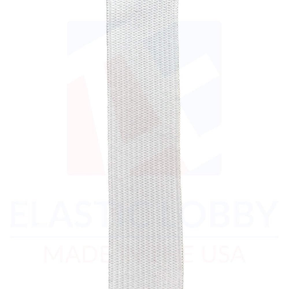 1 25mm White Knitted Elastic - US Made 35 Yards