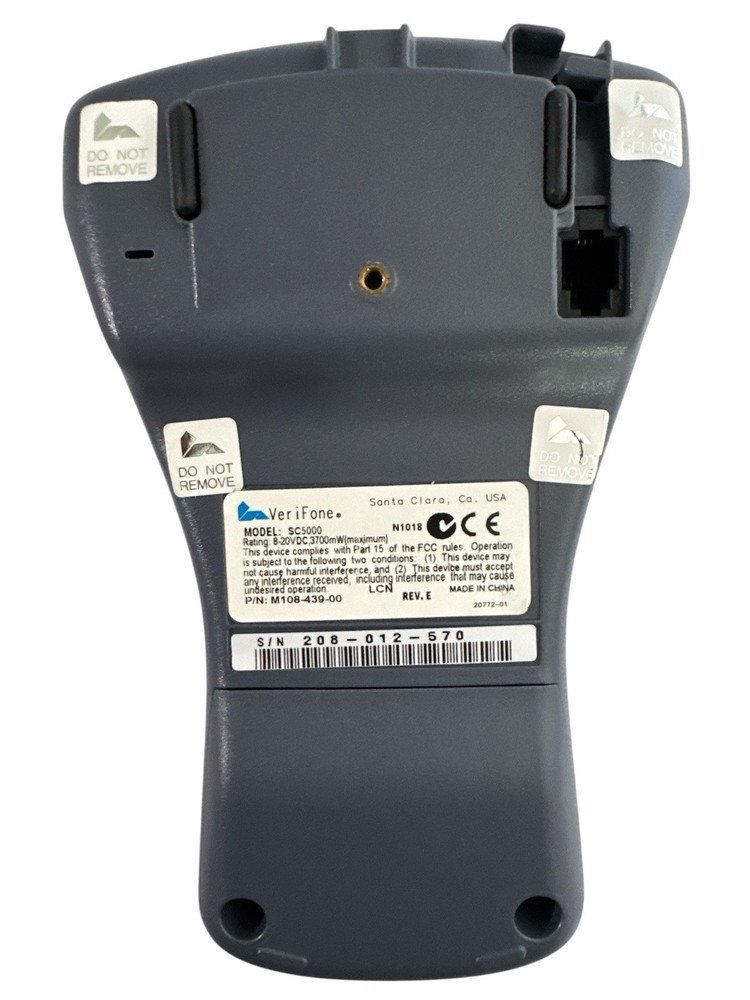 VeriFone PINpad SC5000 Terminal with Smart Card Reader SC 5000✅