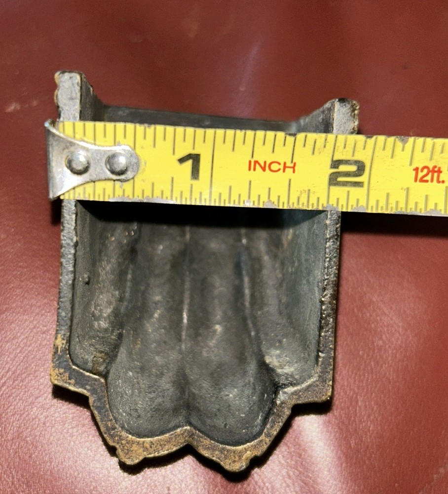 3 Vintage Brass Table Claw Feet