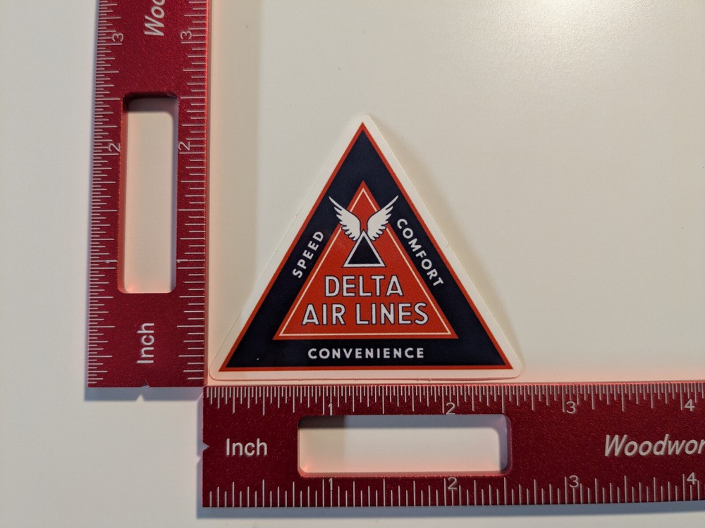 Vintage Delta airlines sticker